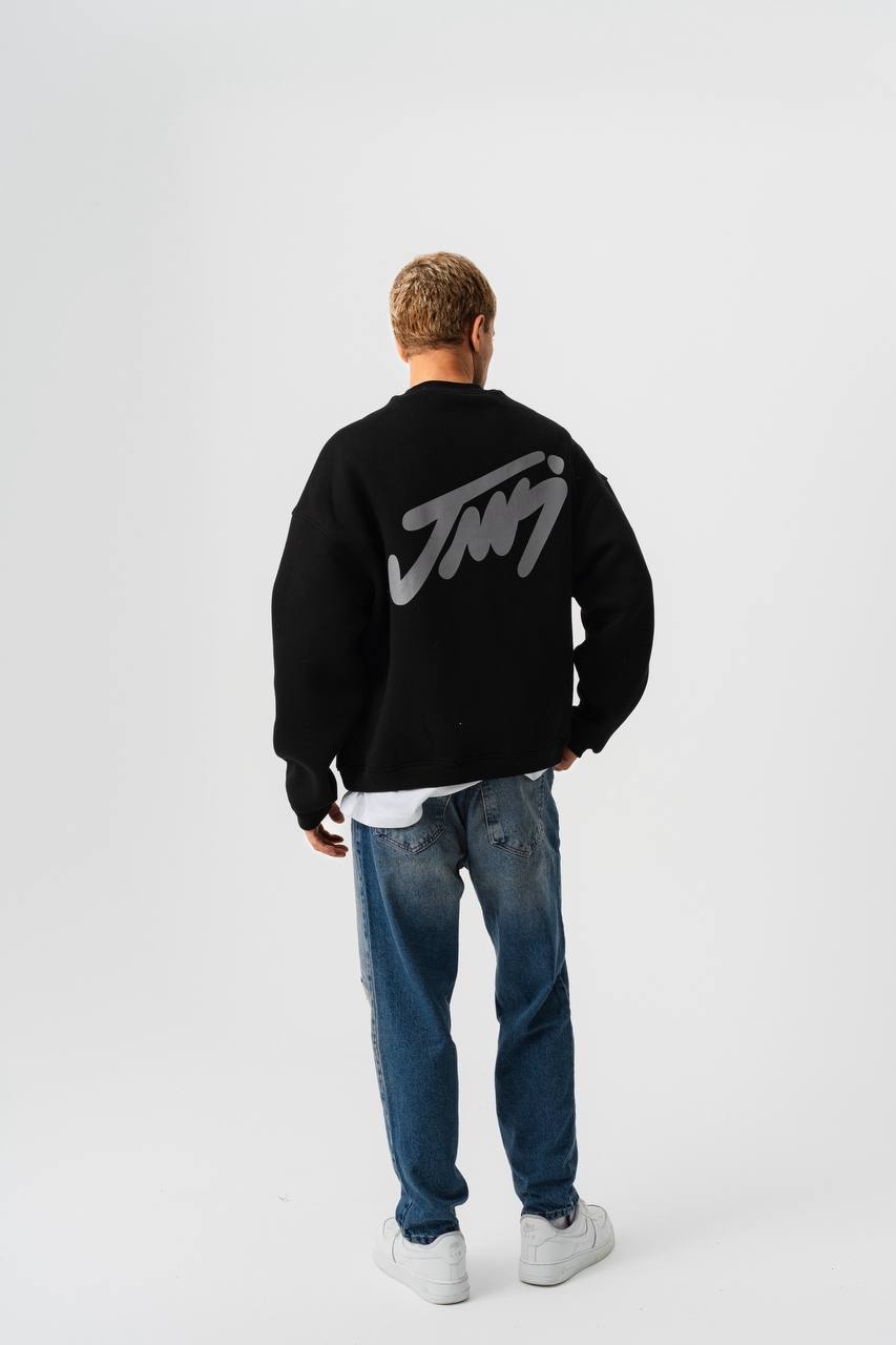 A Siyah Oversize JNNJ