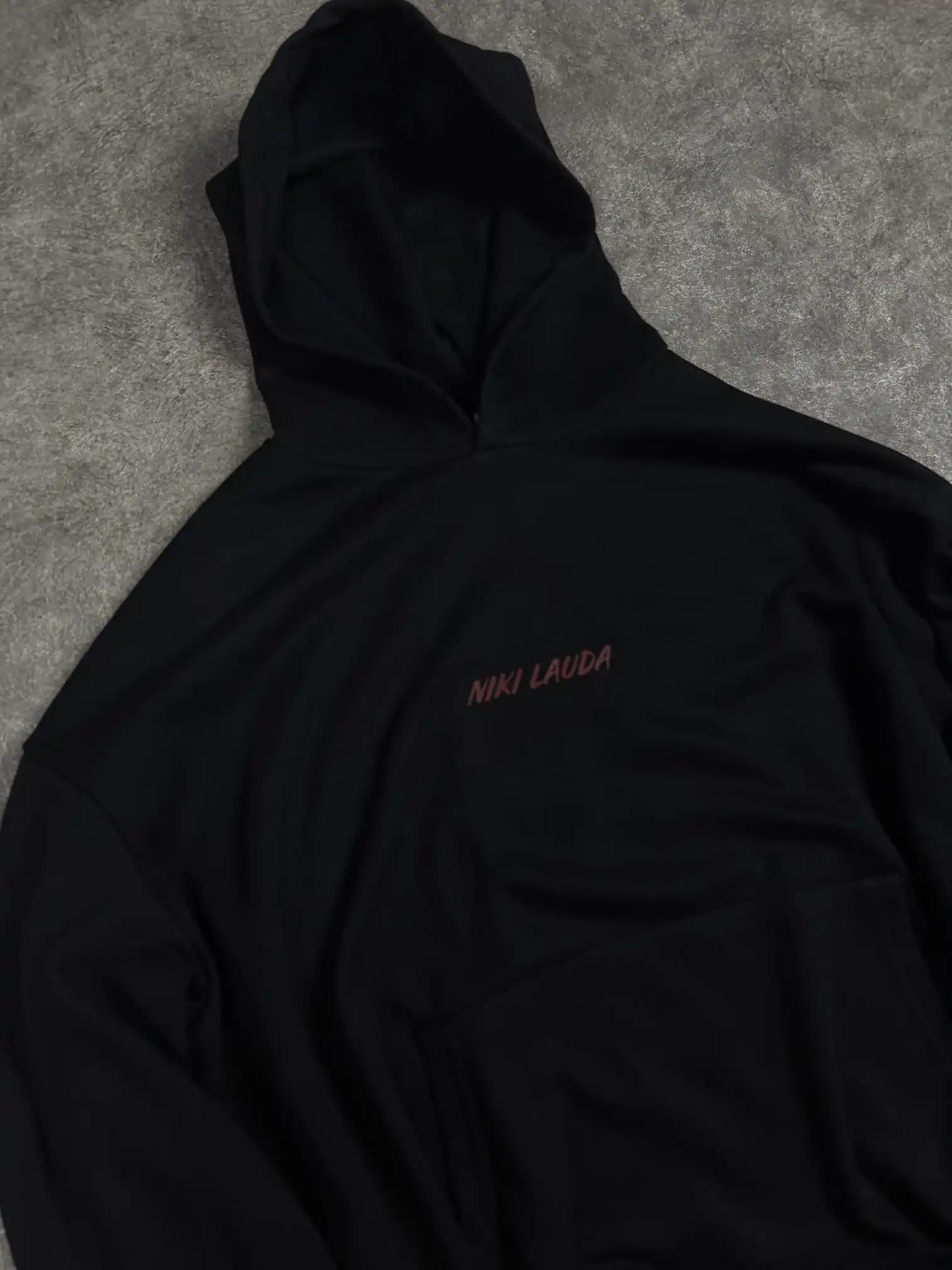 Niki Lauda Baskılı Oversize Sweatshirt