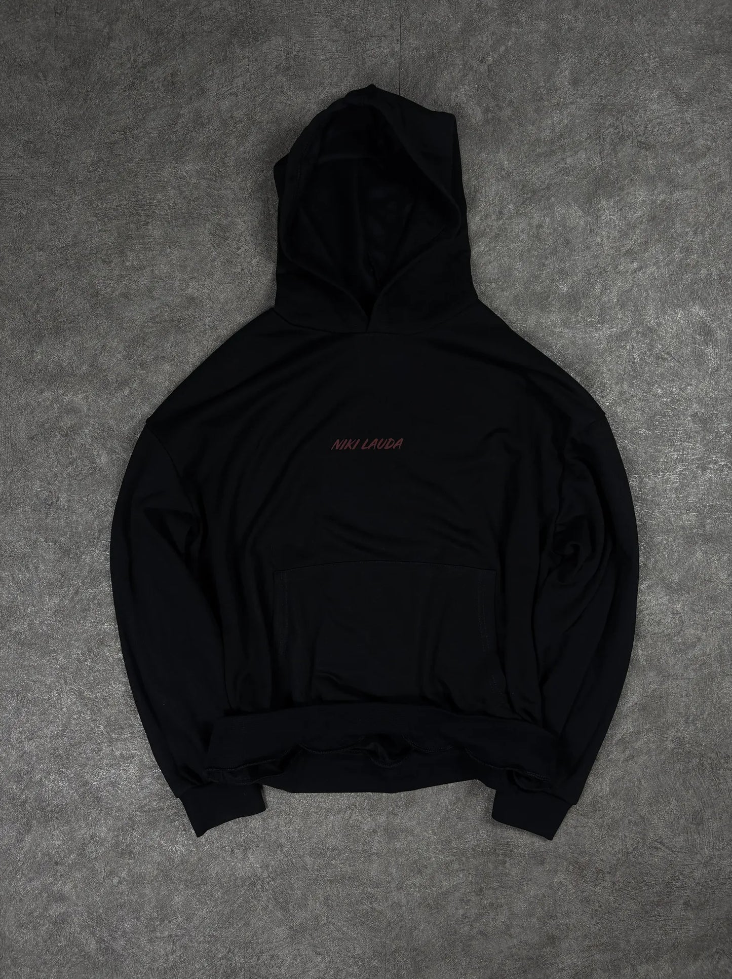 Niki Lauda Baskılı Oversize Sweatshirt