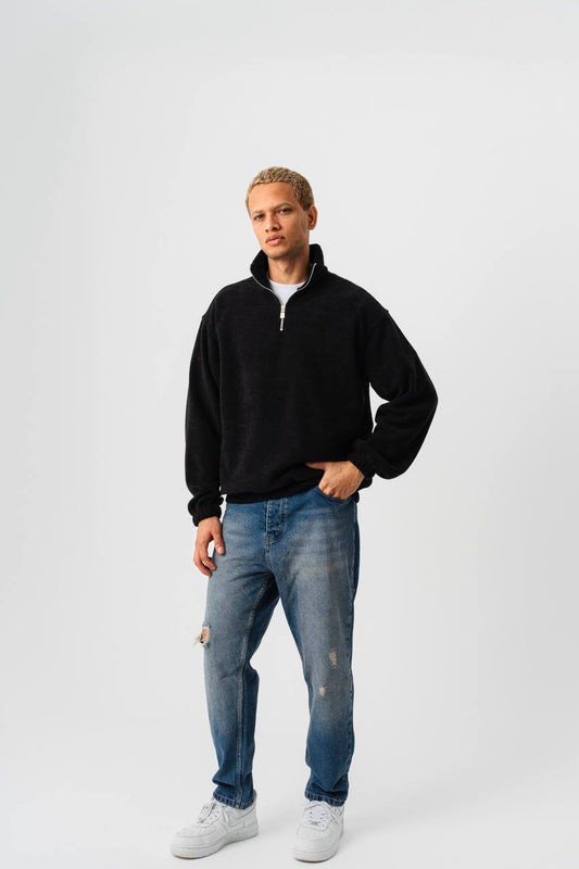 Aura Black Quarter Zip Polar